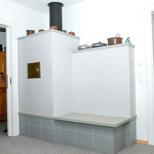 Moderner Kachelofen, Winterthur