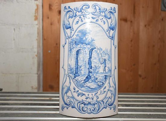 Cheminée blau-weiss