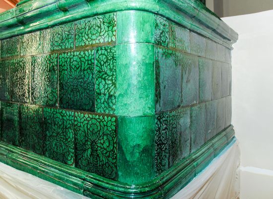 Kachelofen BVG Davos