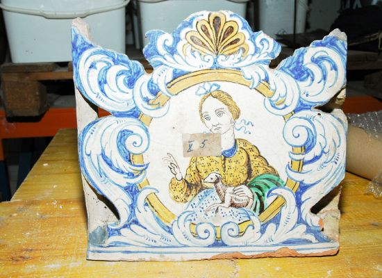 TURMOFEN POLYCHROM BEMALT