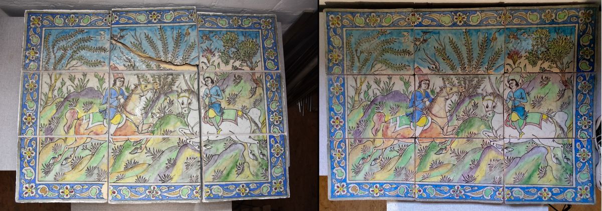 Wandbild Persien