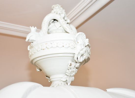 Schloss Kyburg weisser Turmofen