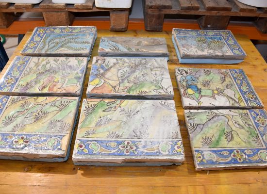 Wandbild Persien, Kanton Aargau