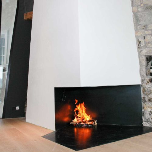 Stahl-Cheminée, Saal Krone Regensburg