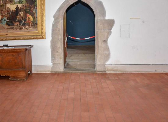 Antike Tonplattenboden