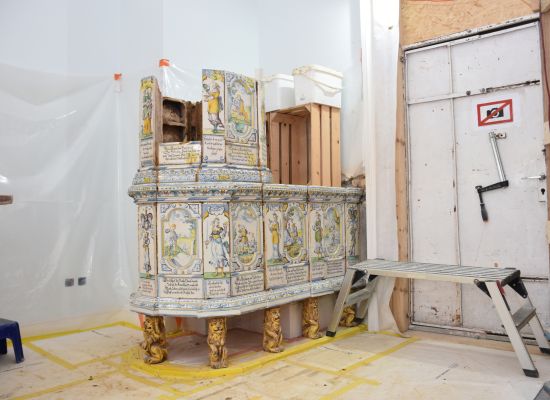 Winterthurer Turmofen von David Pfau, 1697