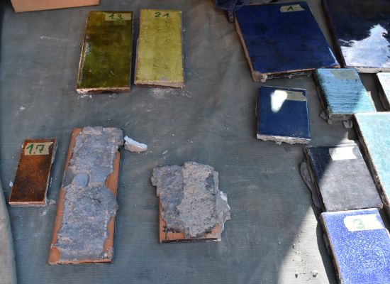 REPARATUR KERAMIK-WANDMOSAIK KANTONSSCHULE RYCHENBERG, WINTERTHUR