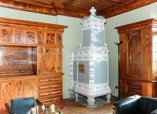 Turmofen Haus zum Garten