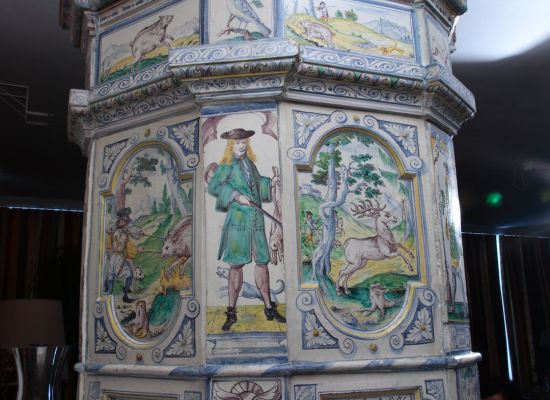 Winterthurer Kachelofen Graf 1701