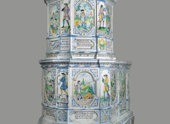 Winterthurer Kachelofen Graf 1701