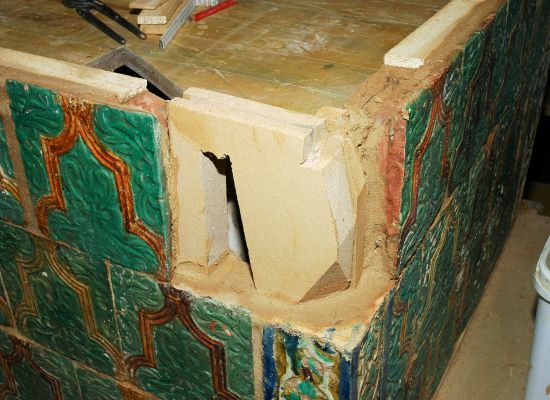 Turmofen Restaurieren Kloster St. Johann Müstair