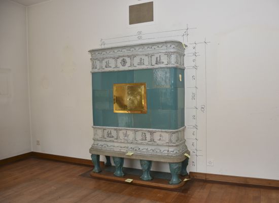 Neuenburger Kachelofen, Girardient 1800
