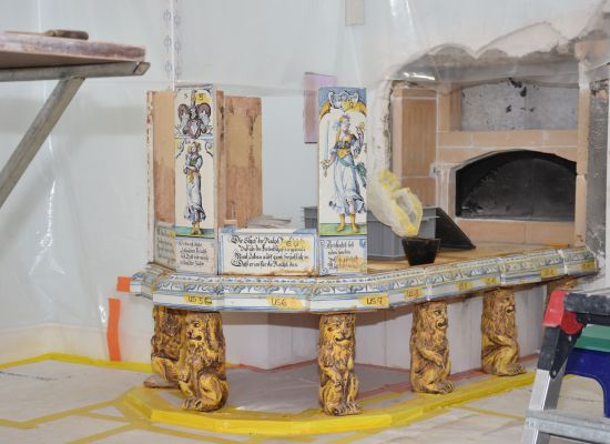 Winterthurer Turmofen von David Pfau, 1697