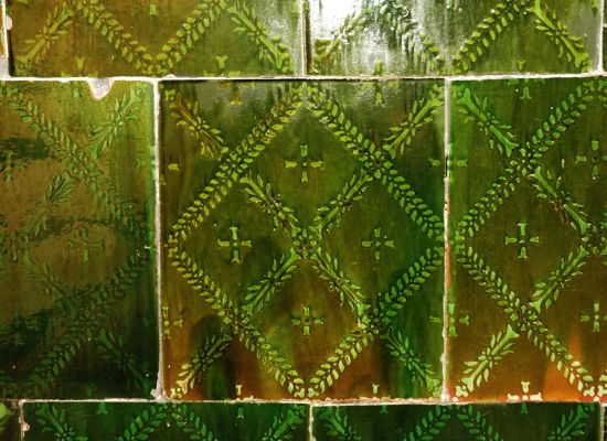 Kachelofen Patroniert