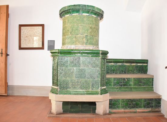 Schloss Kyburg grüner Turmofen