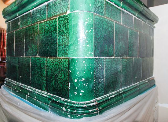 Kachelofen BVG Davos