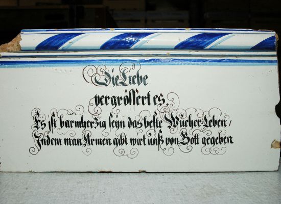 Winterthurer Kachelofen, Pfau 1741