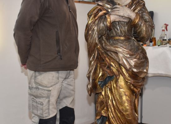 MARIEN-STATUE FÜR HERZ-JESU-KIRCHE DAVOS