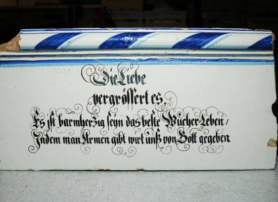 Winterthurer Kachelofen, Pfau 1741
