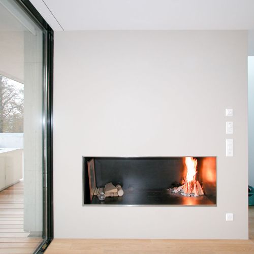 Offenes Design-Cheminée, Winterthur