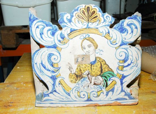 TURMOFEN POLYCHROM BEMALT