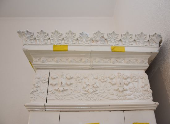 Turmofen Davos, Meissen Keramik