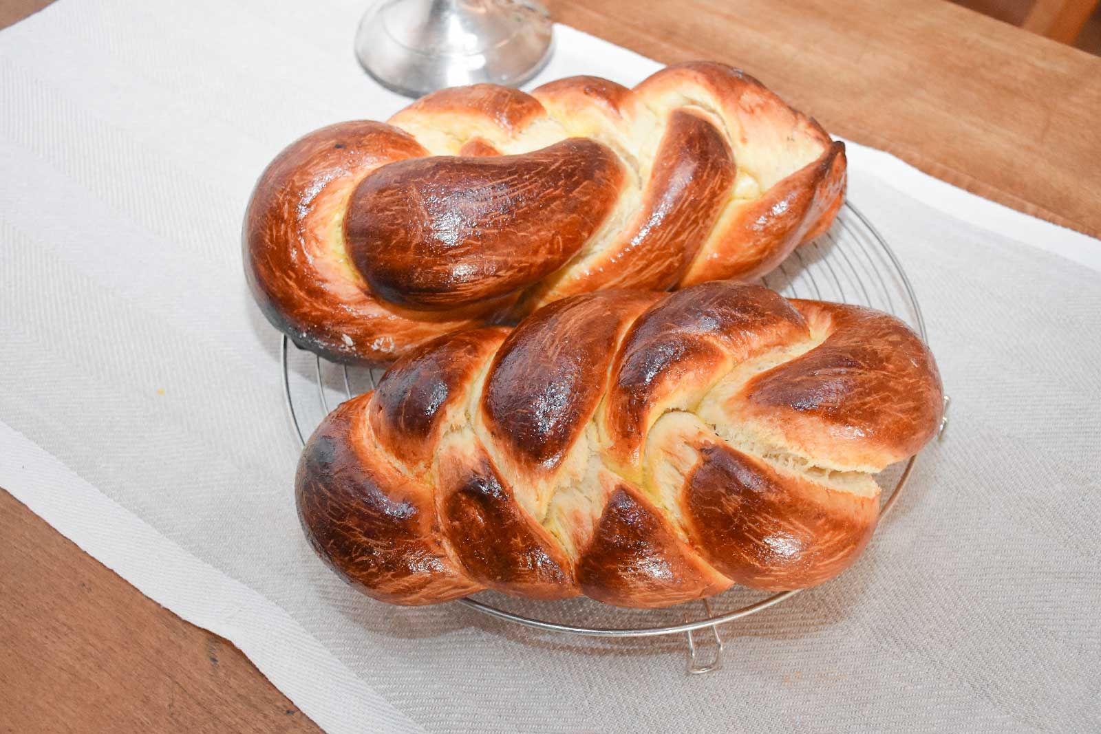 Backen im Kachelofen