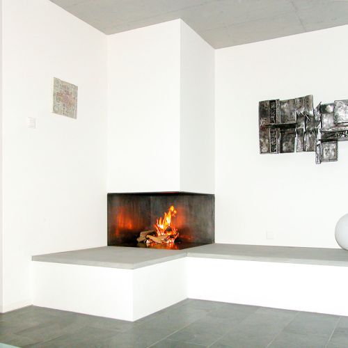 Modernes Cheminée, Dielsdorf