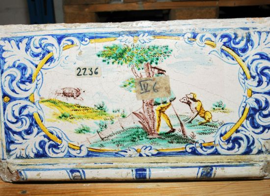 TURMOFEN POLYCHROM BEMALT