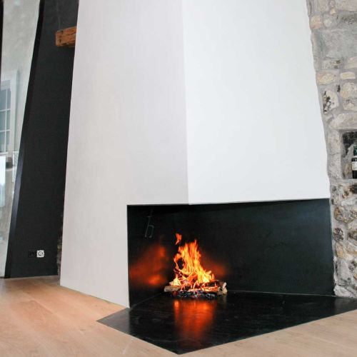 Stahl-Cheminée, Saal Krone Regensburg